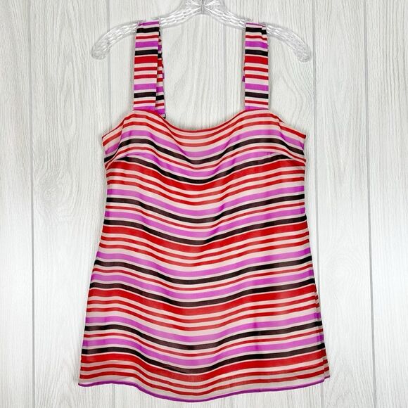 Cabi | London Calling Banded Striped Cami Tank Top Size Small - Picture 1 of 6
